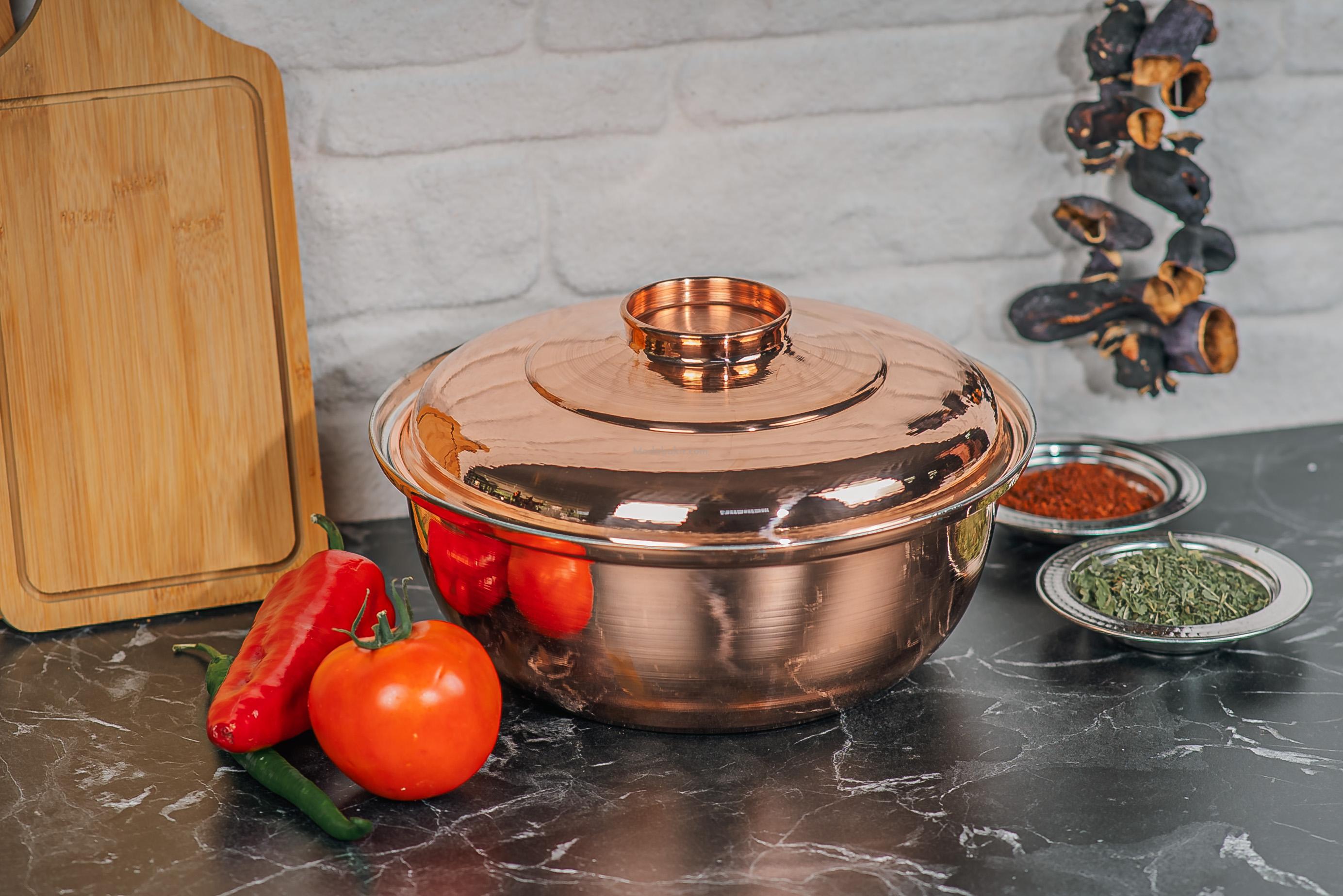 Bakır Helvane Tencere 26 Cm - Görsel 2