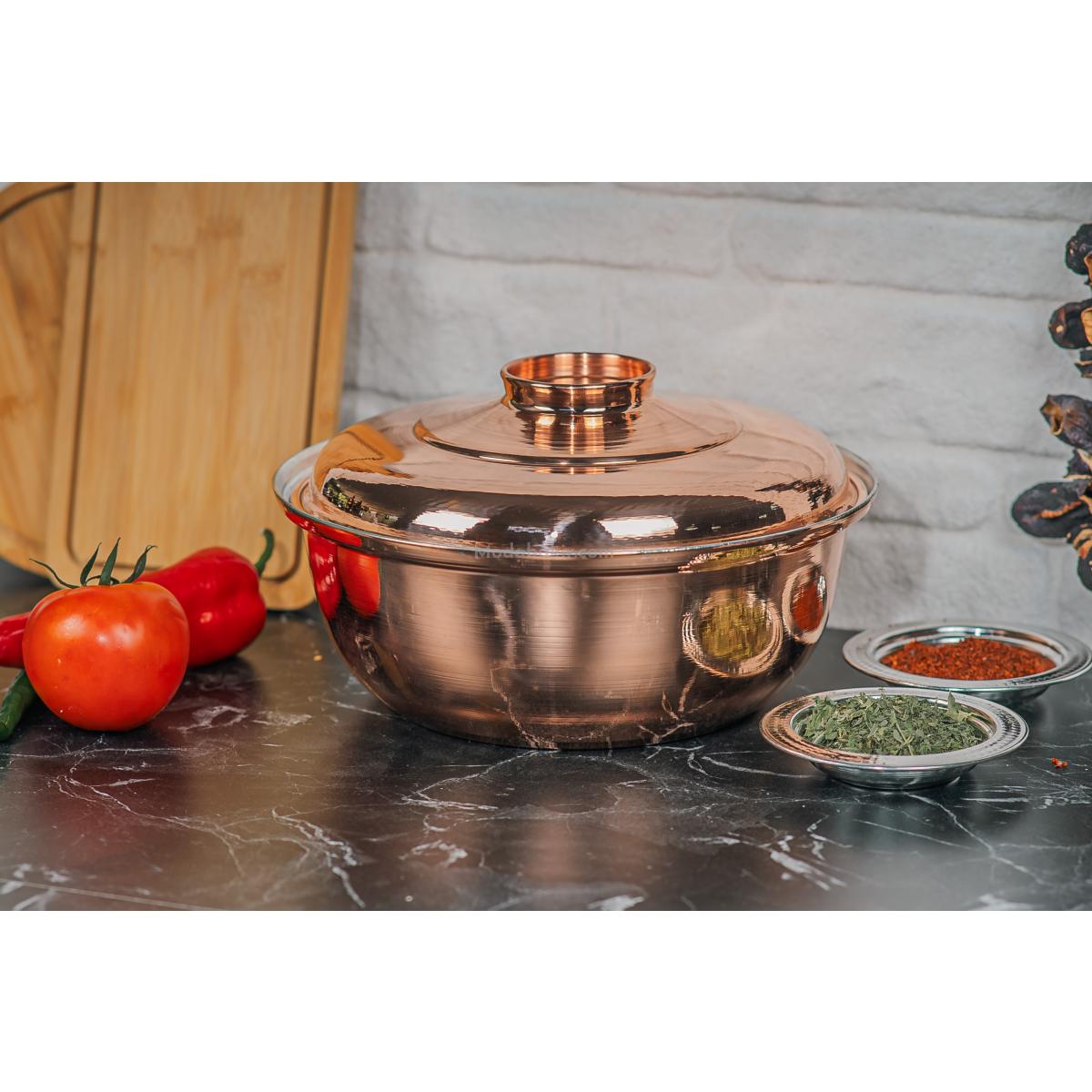 Bakır Helvane Tencere 26 Cm - Görsel 5