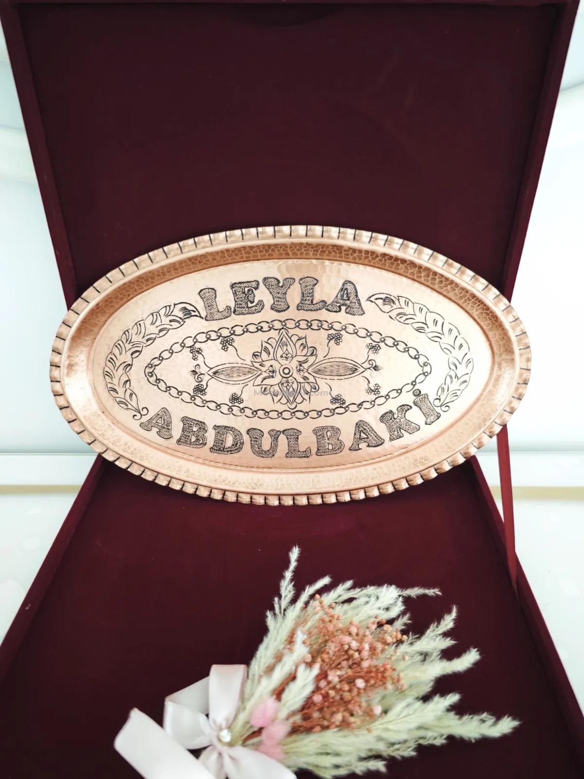 Kişiye Özel Kahve Sunum Tepsi - Görsel 2