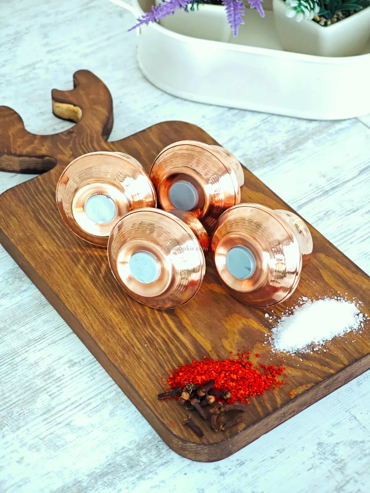 Bakır Tuzluk, Baharatlık Takımı 4'lü - Görsel 3