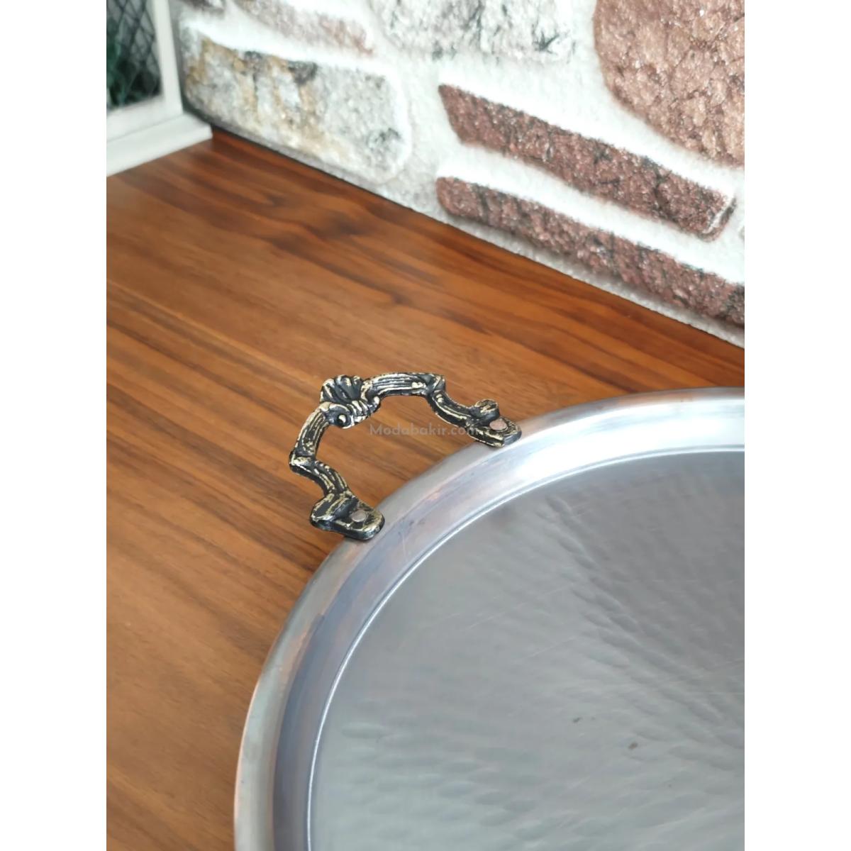 Bakır Vintage Tepsi - Görsel 3