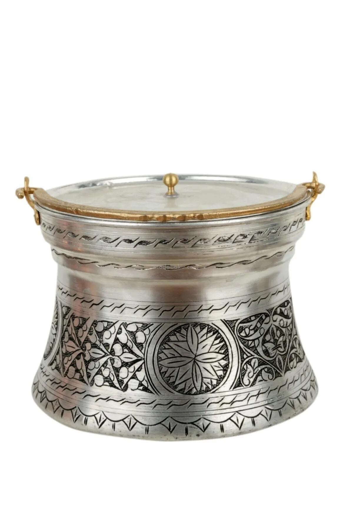 Bakır Yoğurt Bakraç 5 Lt - Görsel 1