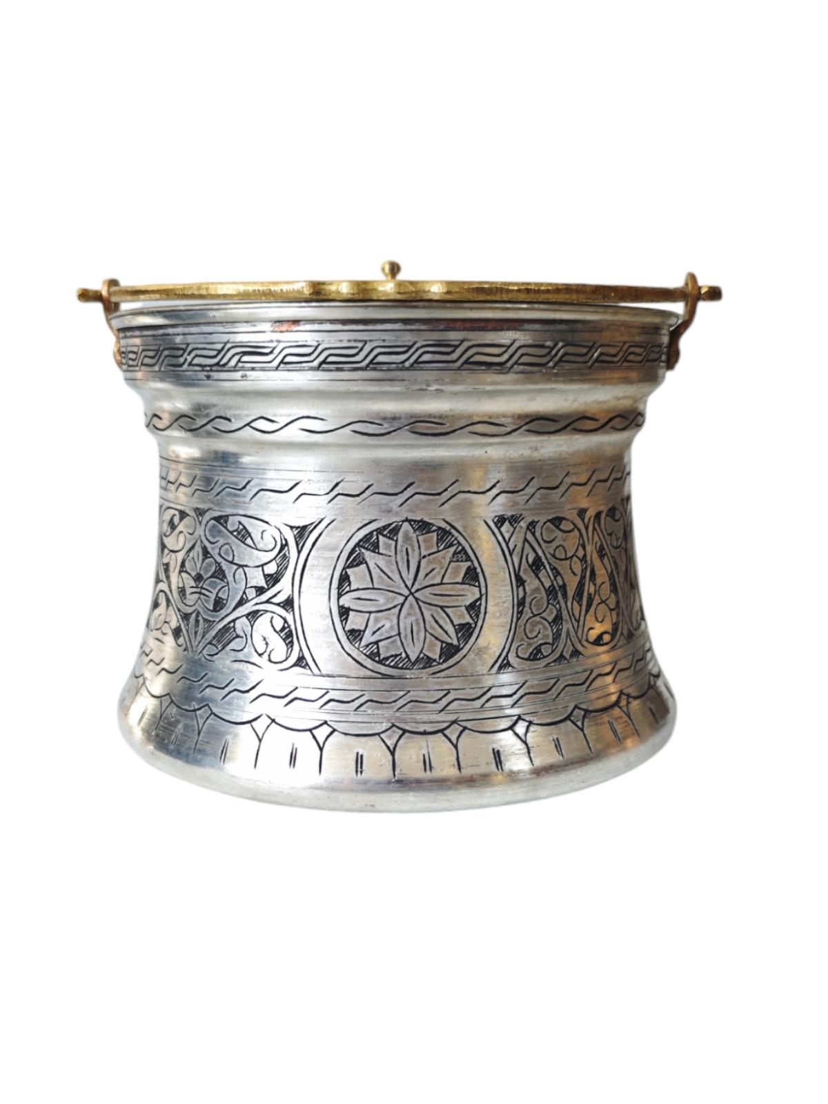 Bakır Yoğurt Bakraç 3 Litre - Görsel 1