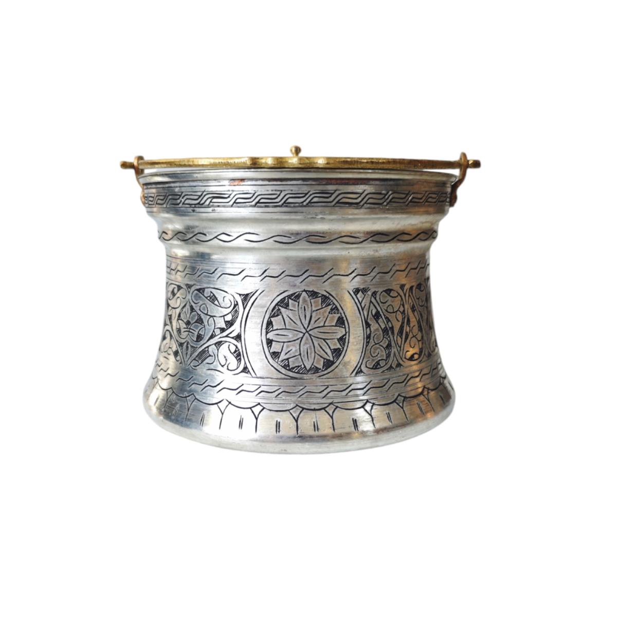 Bakır Yoğurt Bakraç 3 Litre - Görsel 1