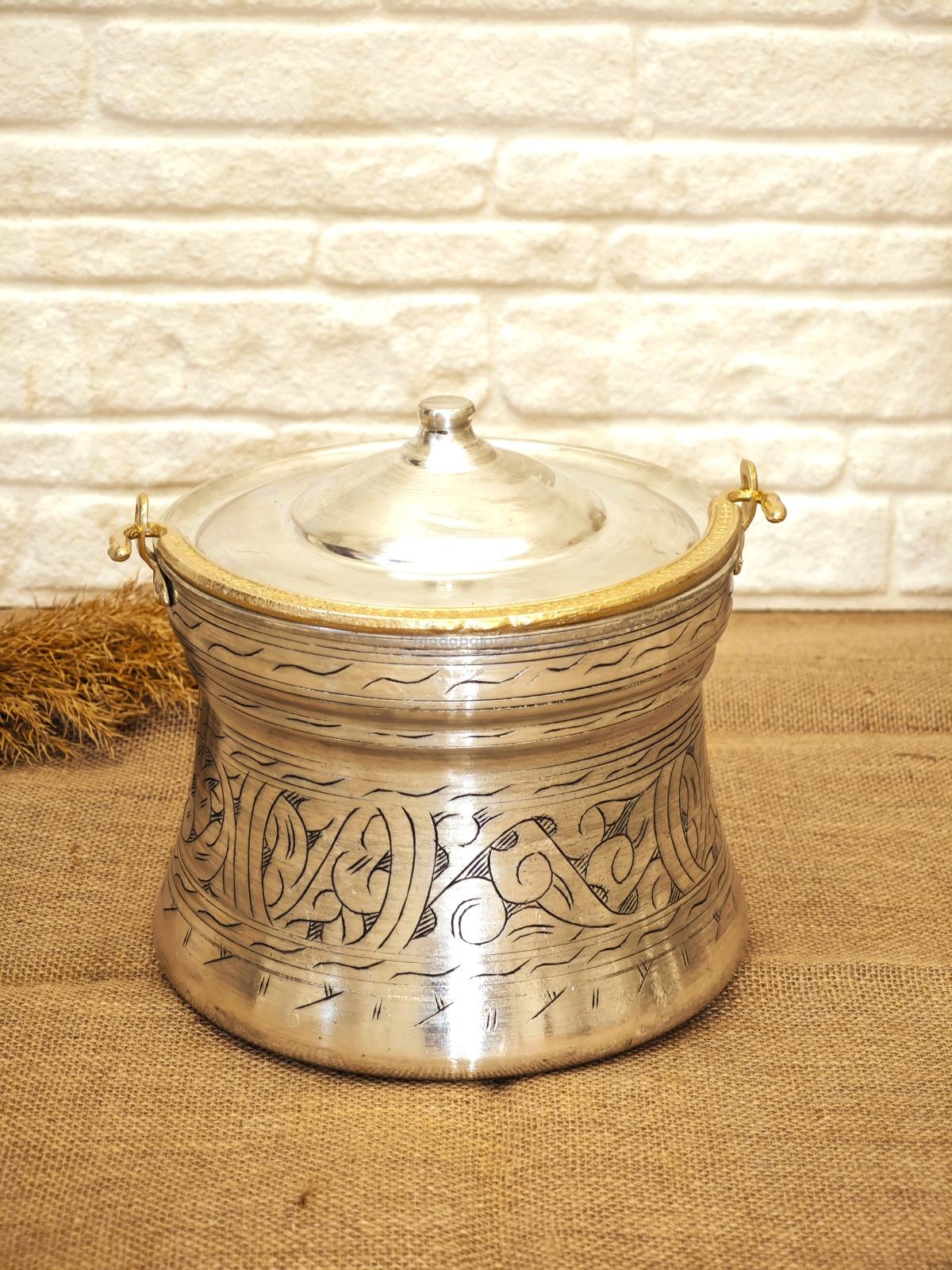 Bakır Yoğurt Bakraç 5 Lt - Görsel 2