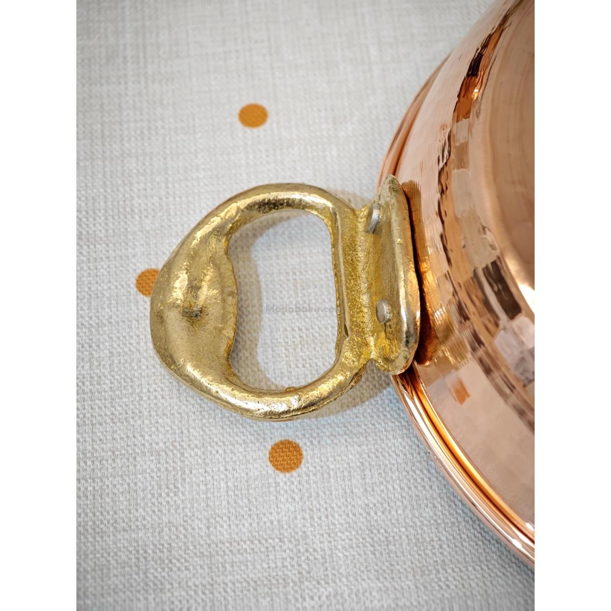 Bakır Yumurta Sahani 16 cm - Görsel 5