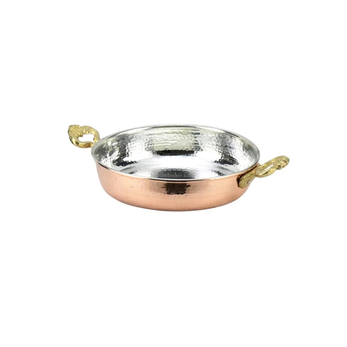 Bakır Yumurta Tava 16 cm - Görsel 1
