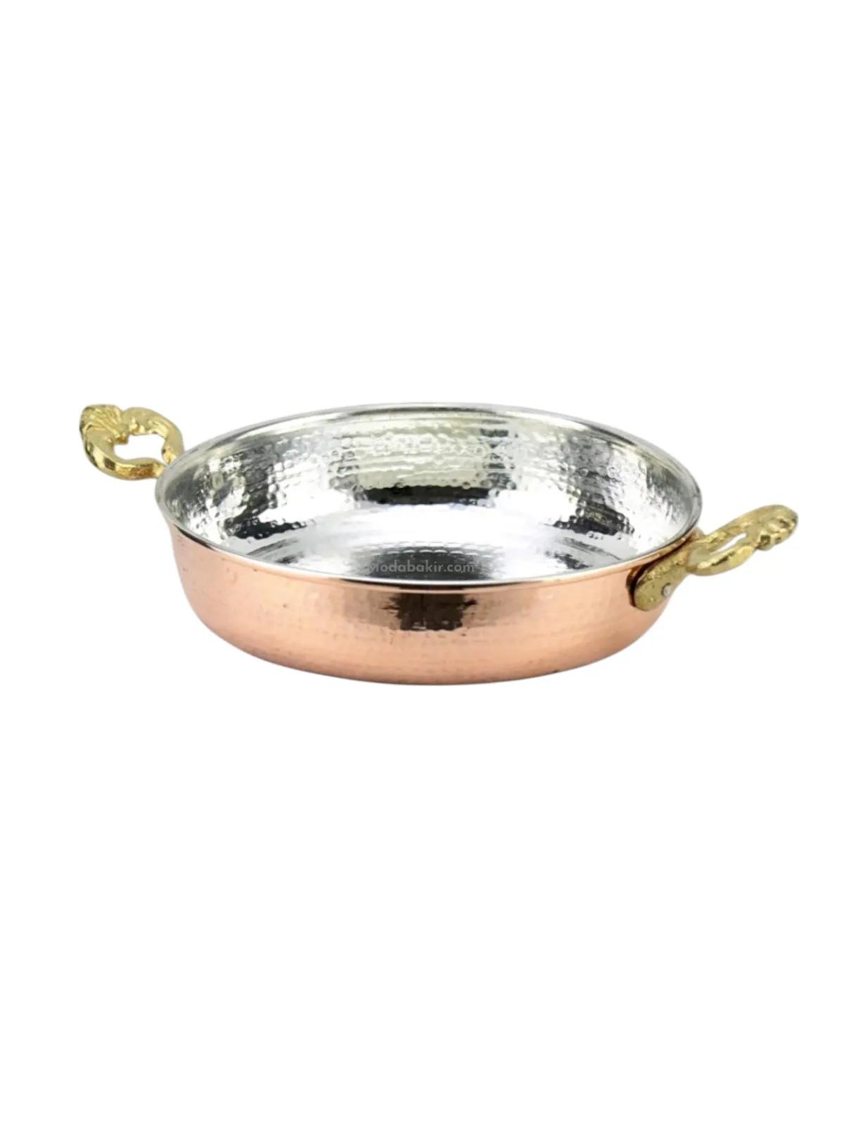 Bakır Yumurta Tava 18 cm - Görsel 1