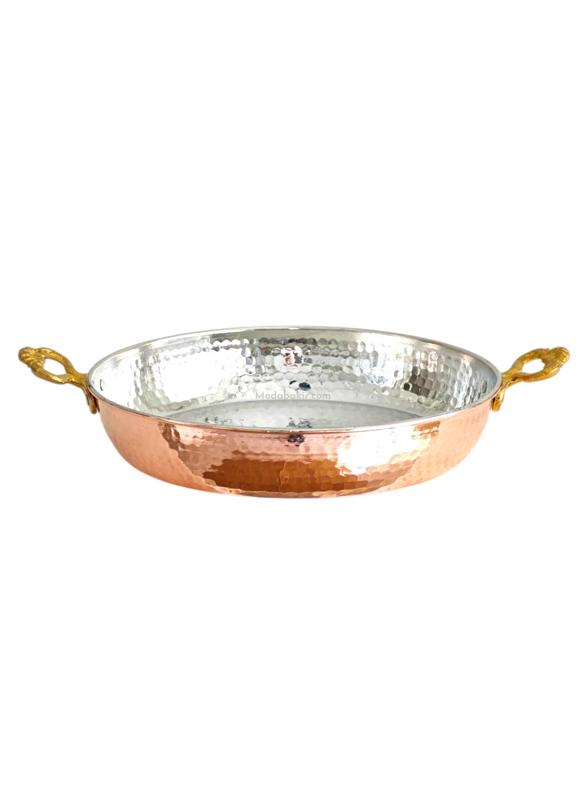 Bakır Yumurta Tava 27 cm - Görsel 1