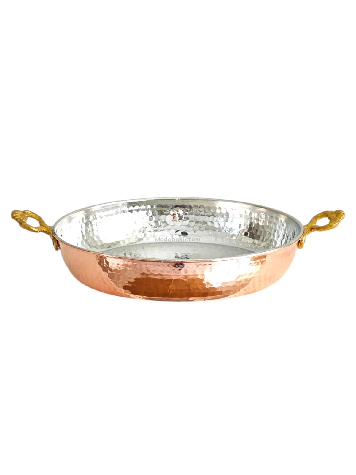 Bakır Yumurta Tava 22 cm - Görsel 1