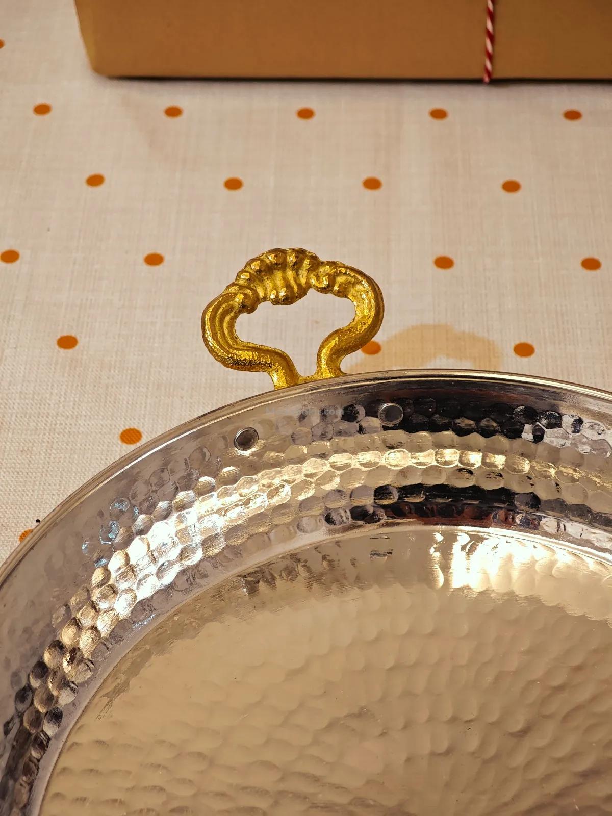 Bakır Yumurta Tava 24 cm - Görsel 3