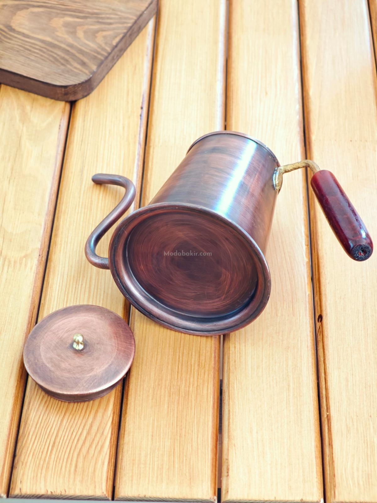 Barista Bakır Demlik Oksit - Görsel 6