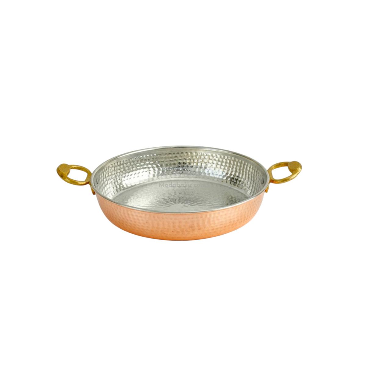 Bakır Yumurta Sahani 27 cm - Görsel 1