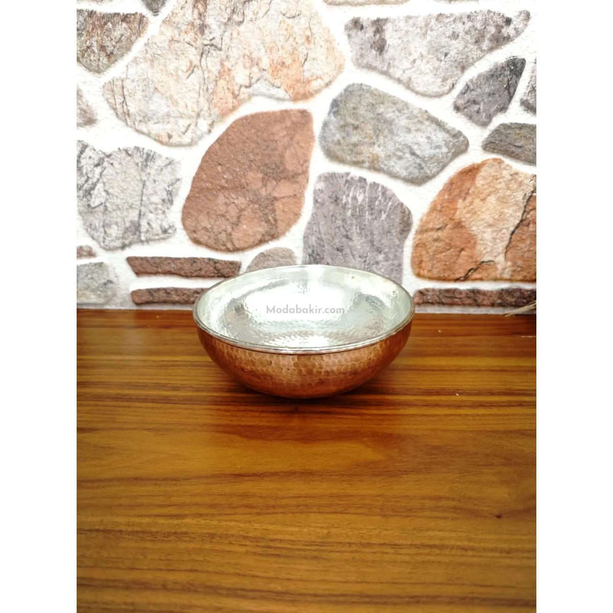 Dekoratif Bakır Kase - Görsel 4