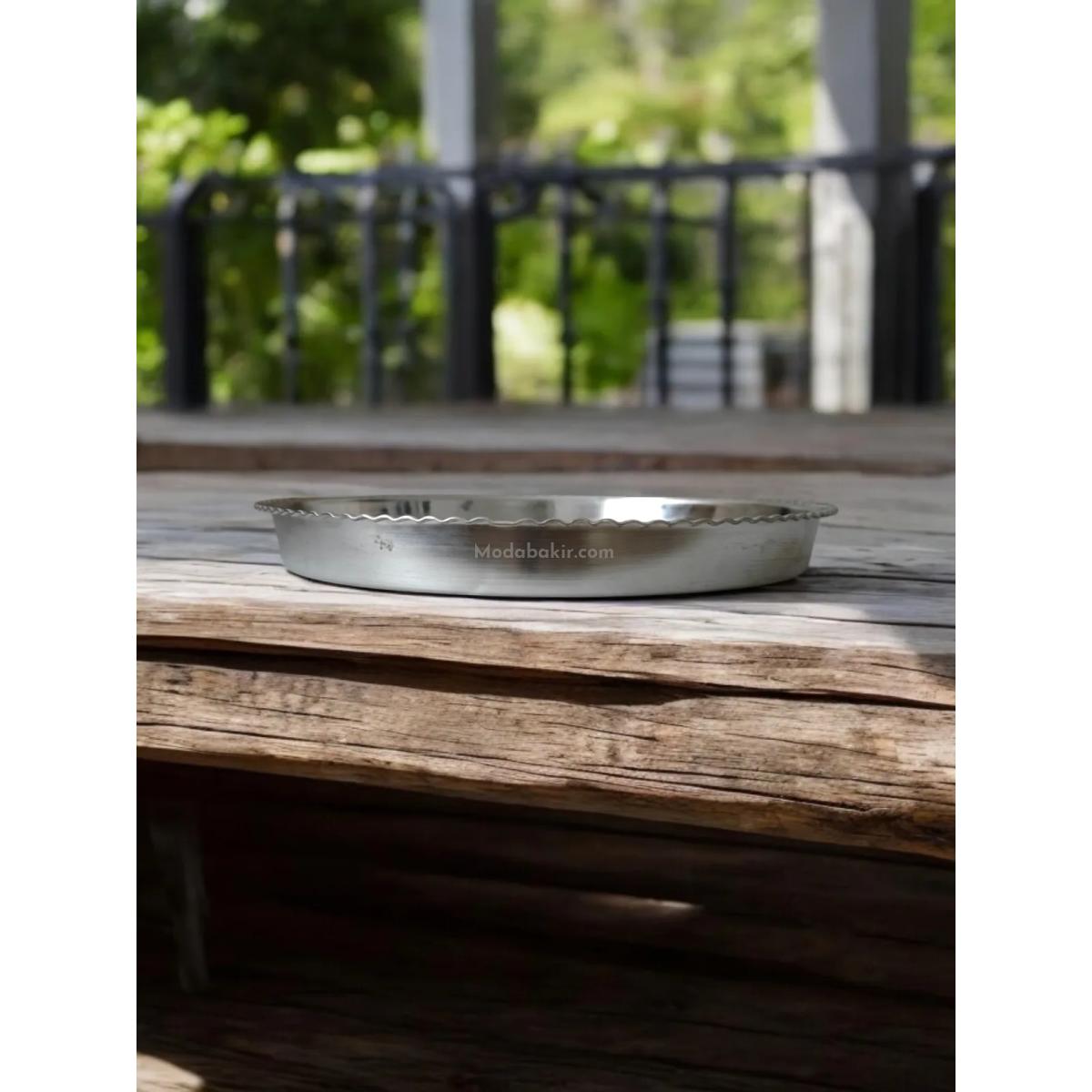 Kalaylı Bakır Fırın Tepsisi 39 Cm - Görsel 5