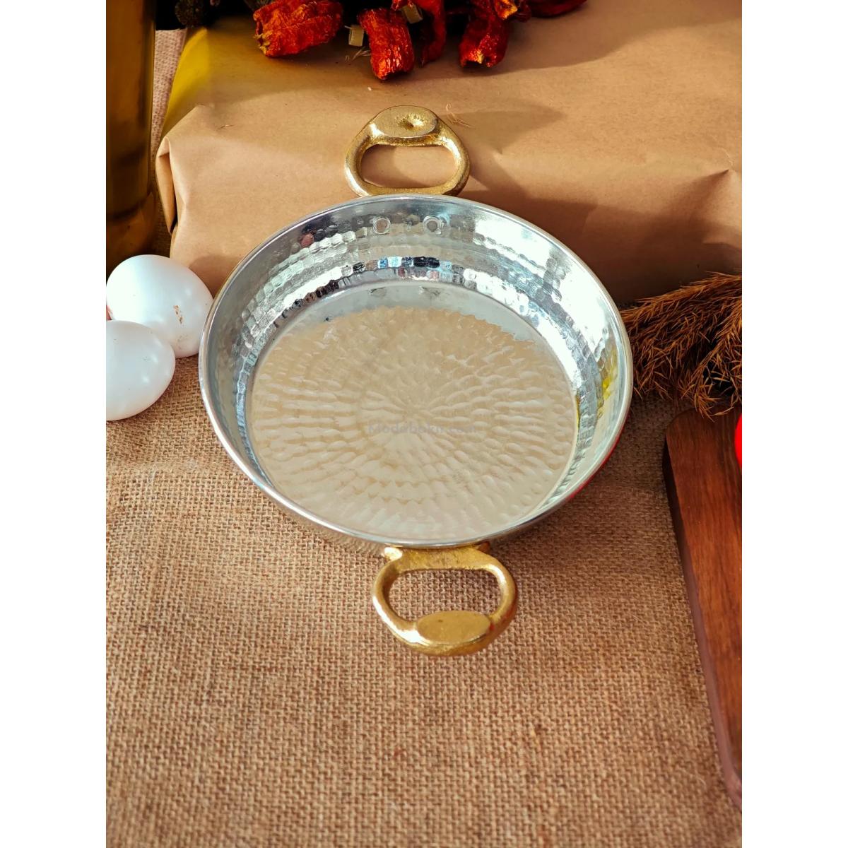 Kalın Bakır Tava Kalaylı 3'lü Set - Görsel 3