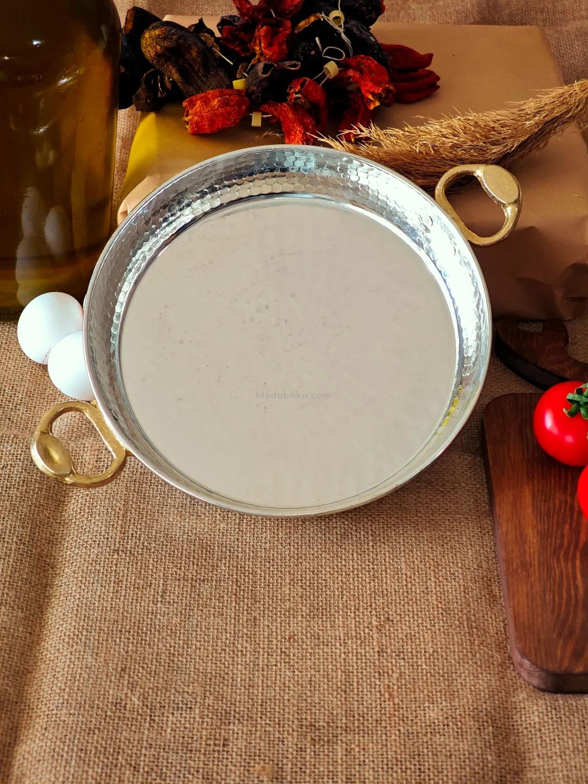 Kalın Bakır Tava Kalaylı 3'lü Set - Görsel 5