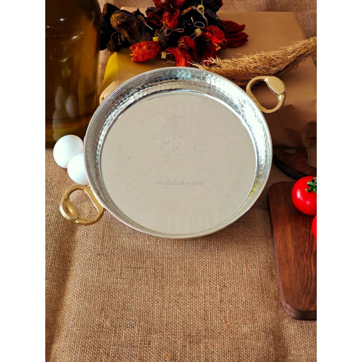 Kalın Bakır Tava Kalaylı 3'lü Set - Görsel 5