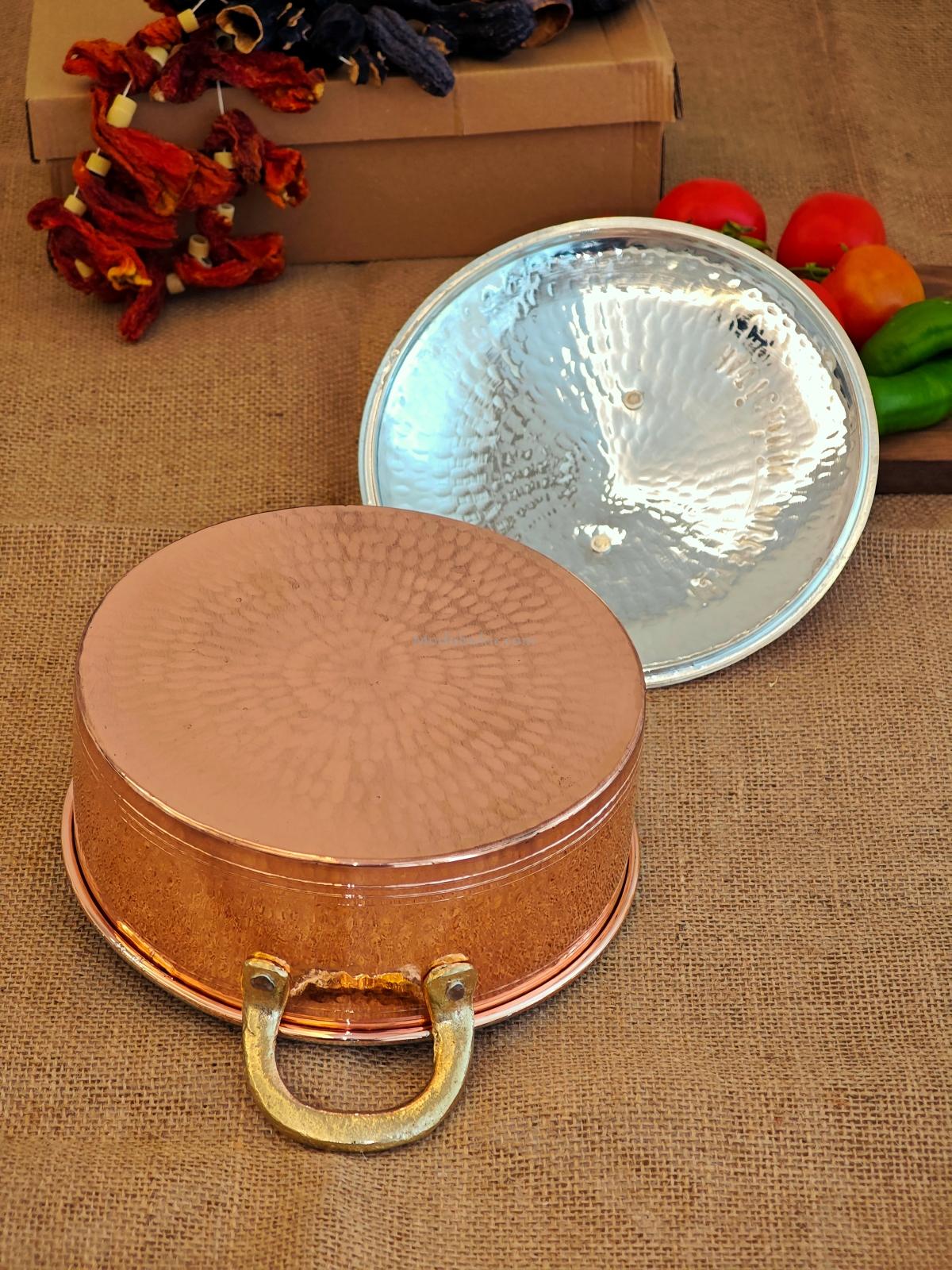 Kişiselleştirilmiş Bakır Tencere 22 cm - Görsel 5