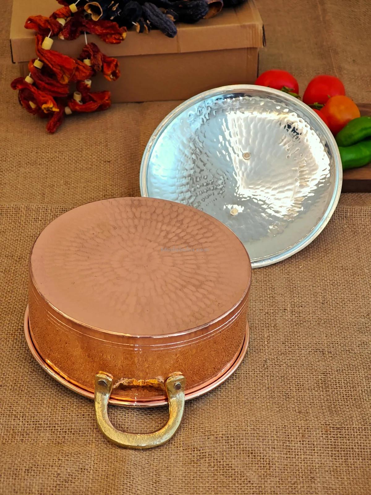 Kişiselleştirilmiş Bakır Tencere 20 cm - Görsel 5