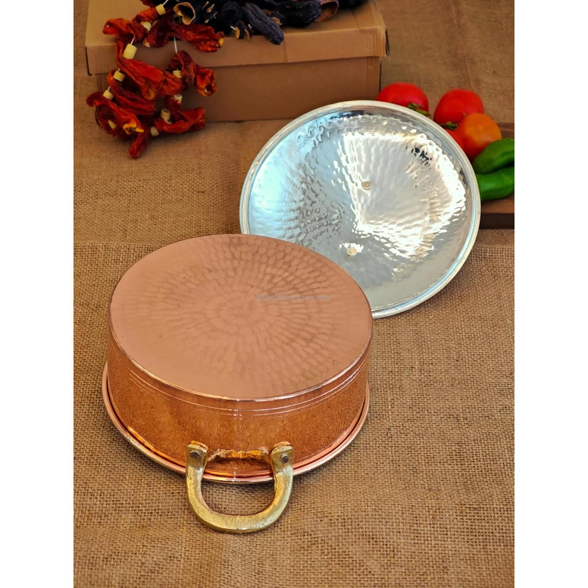 Kişiselleştirilmiş Bakır Tencere 20 cm - Görsel 5