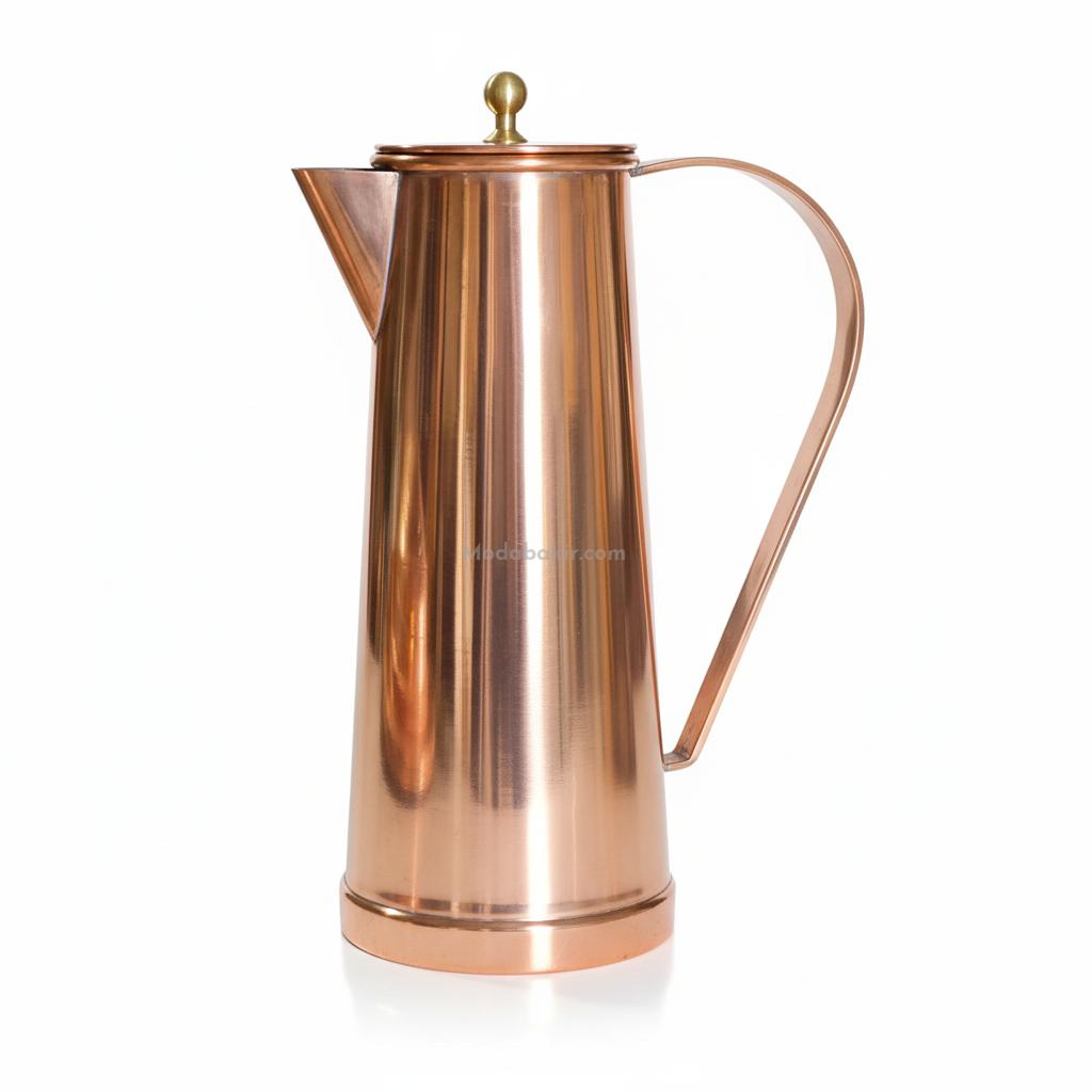 Konik Bakır Sürahi - Görsel 1