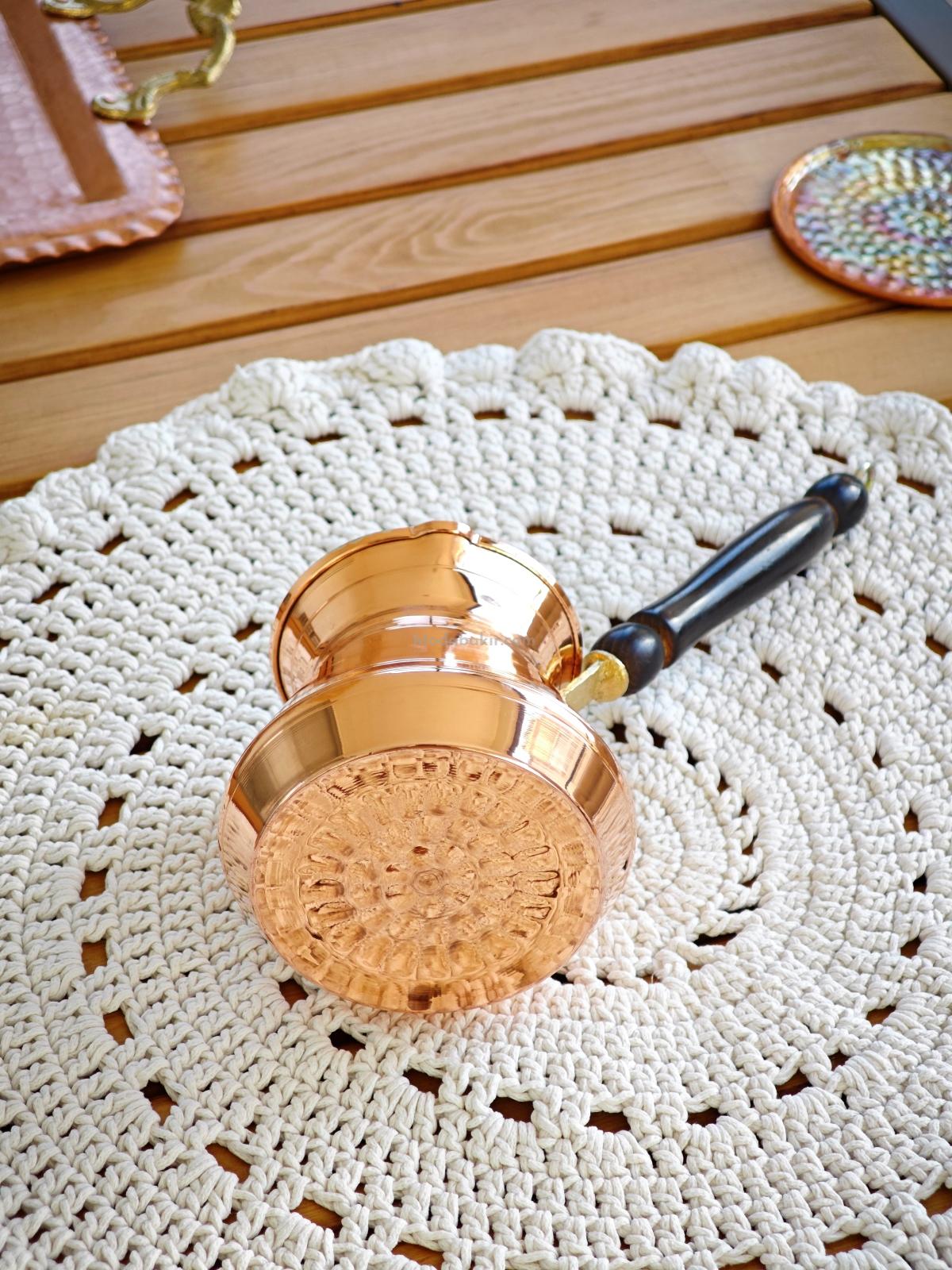 Maras Bakır Cezve 6 Kişilik - Görsel 4