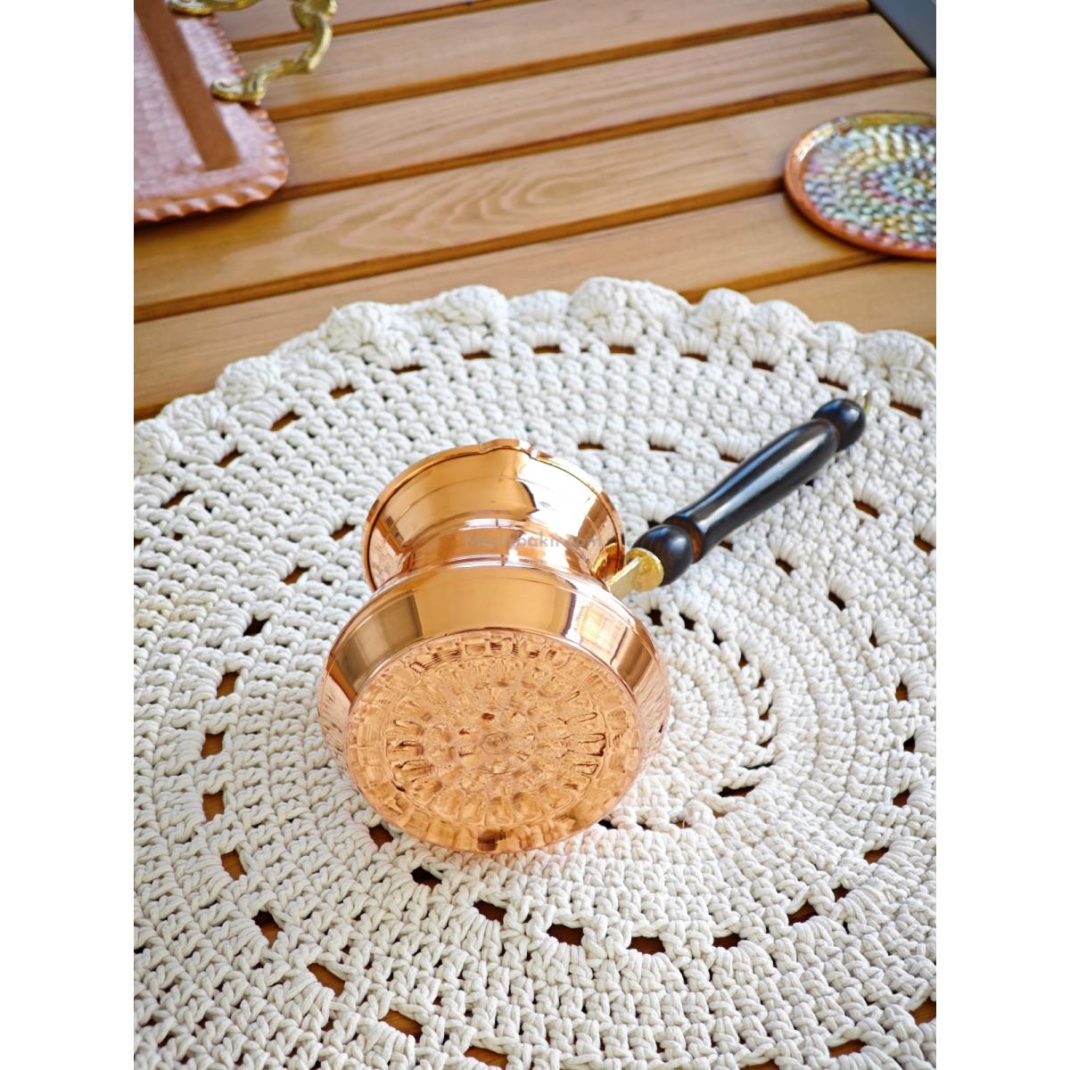 Maras Bakır Cezve 6 Kişilik - Görsel 4