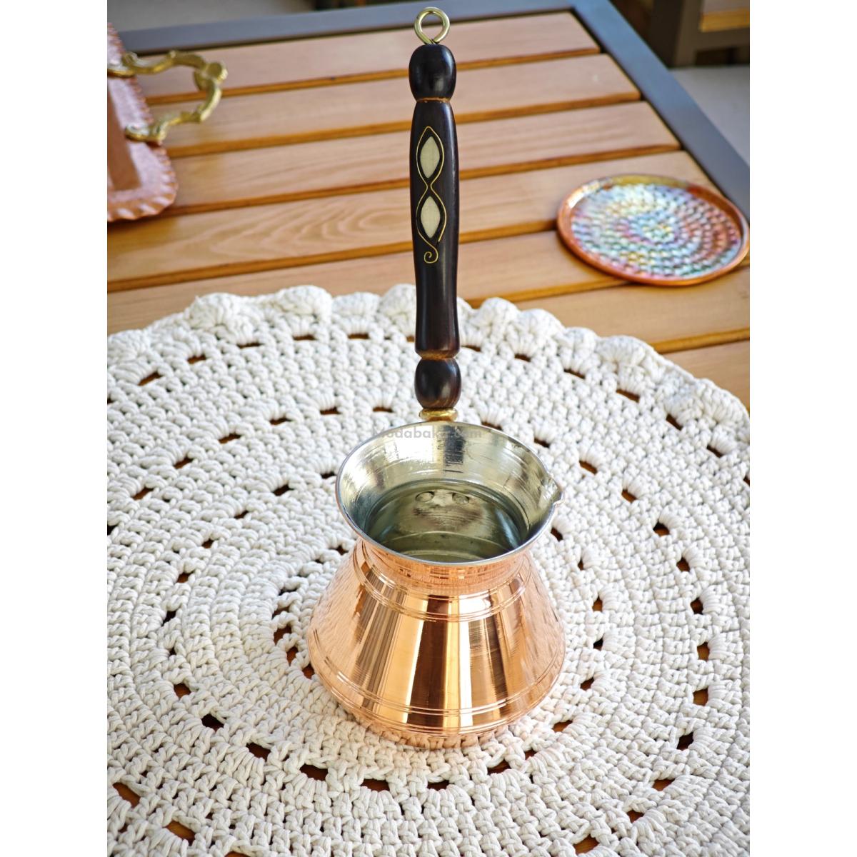 Maras Bakır Cezve 6 Kişilik - Görsel 5