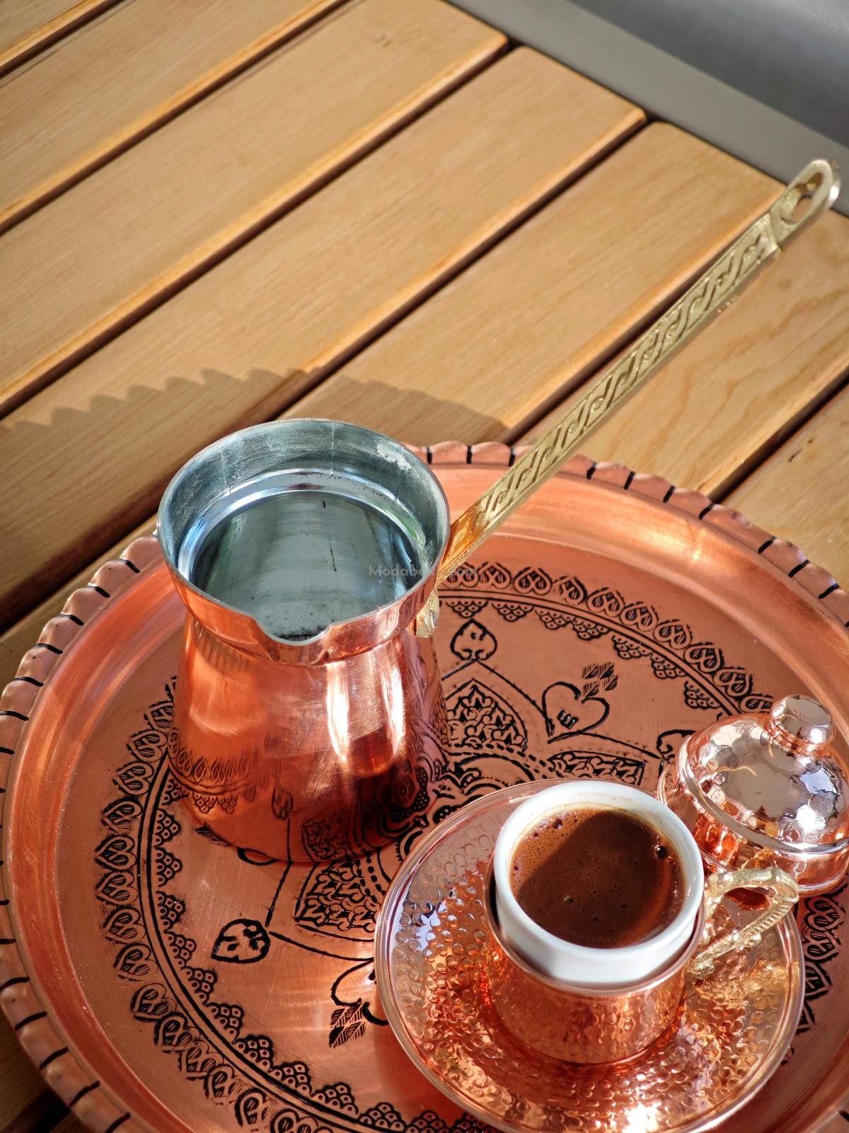 Moda Bakır Cezve 4 Kişilik - Görsel 3