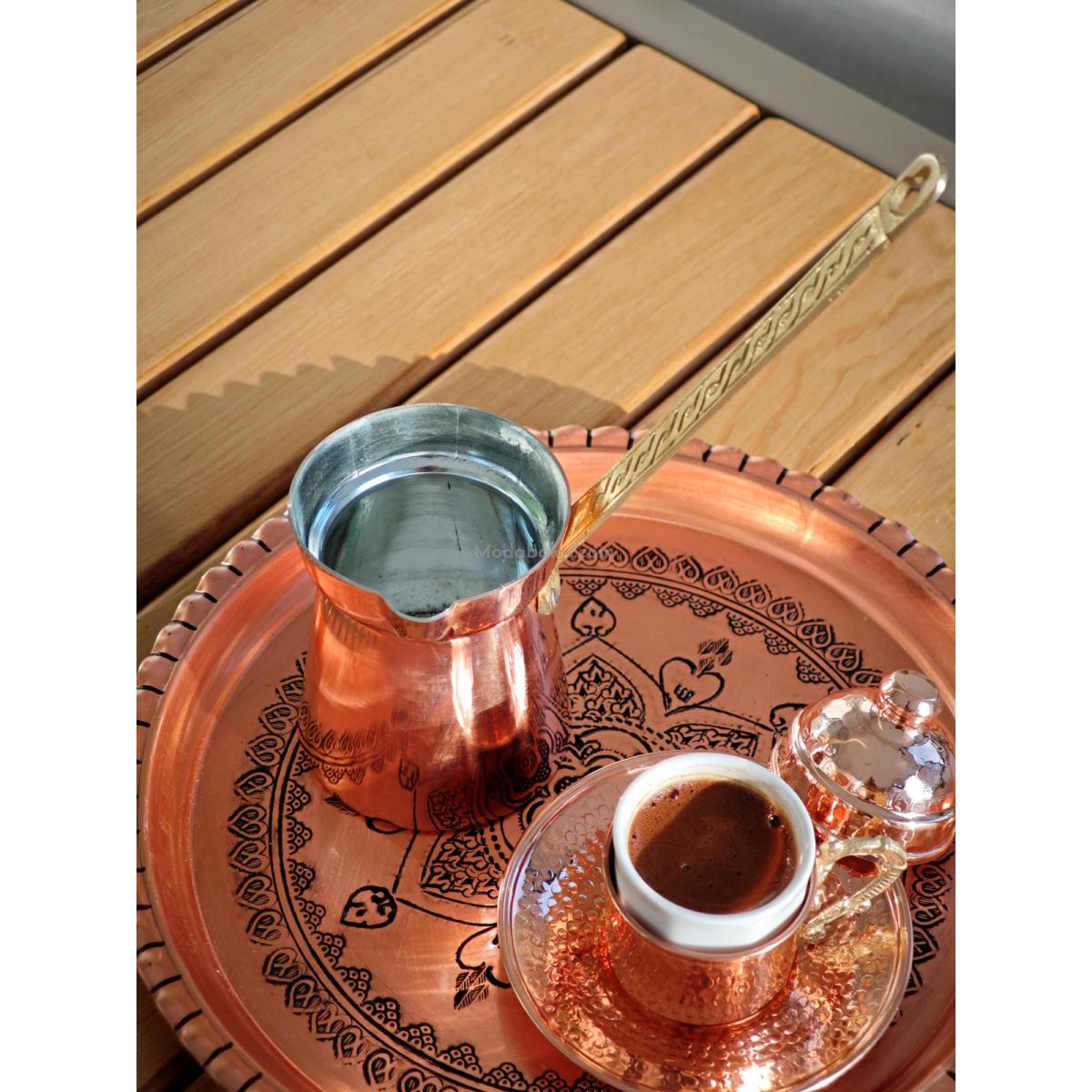 Moda Bakır Cezve 4 Kişilik - Görsel 3