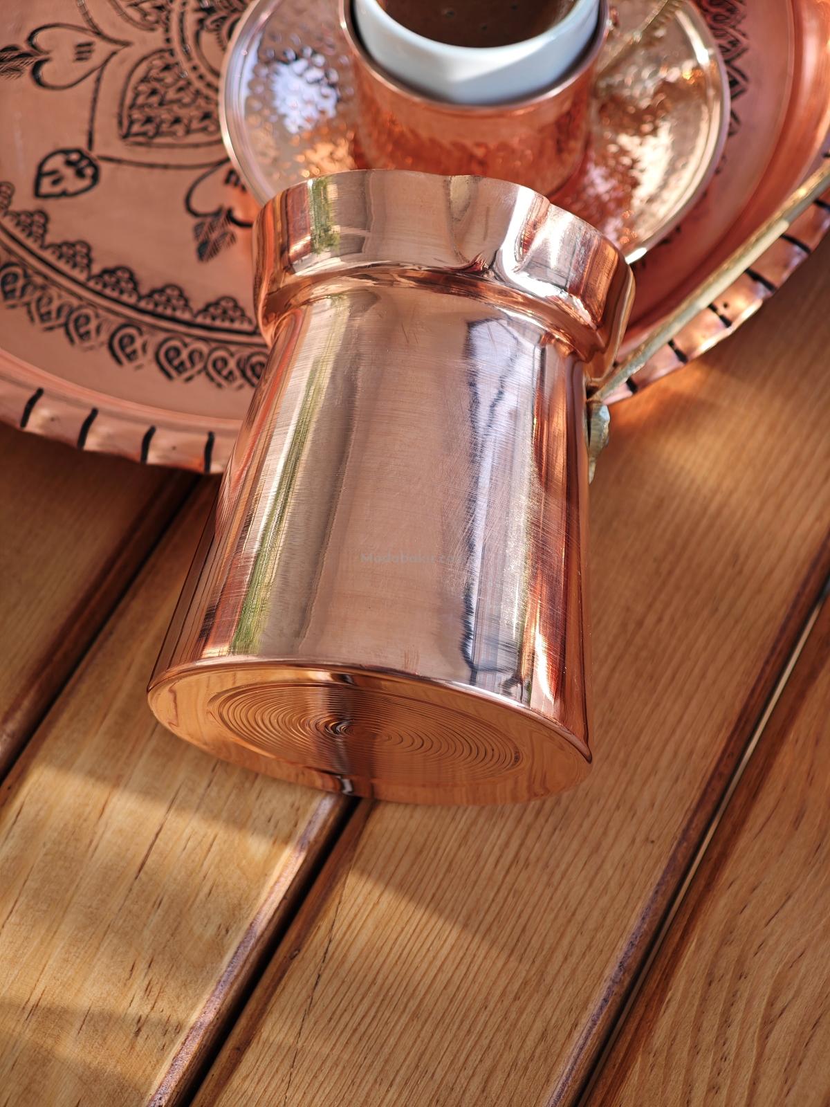 Moda Bakır Cezve 4 Kişilik - Görsel 4