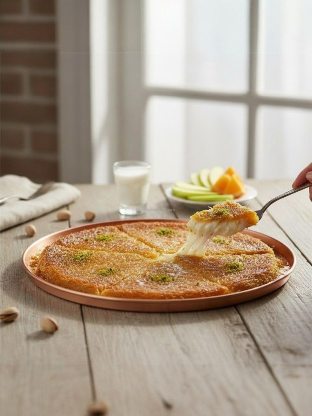 Moda Bakır Künefe Tepsisi 33 cm - Görsel 2