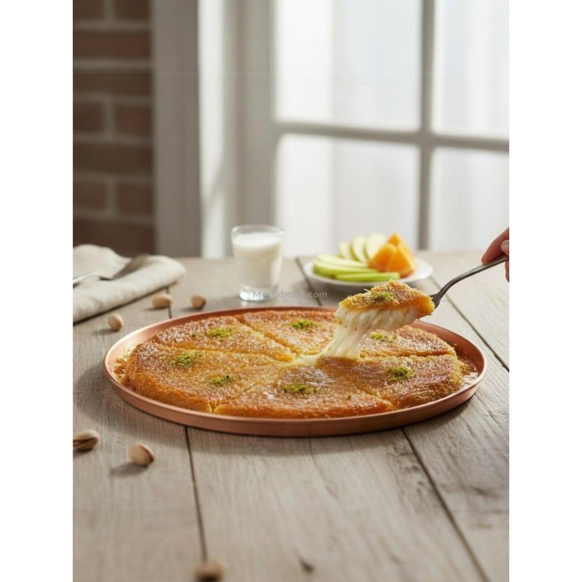 Moda Bakır Künefe Tepsisi 33 cm - Görsel 2