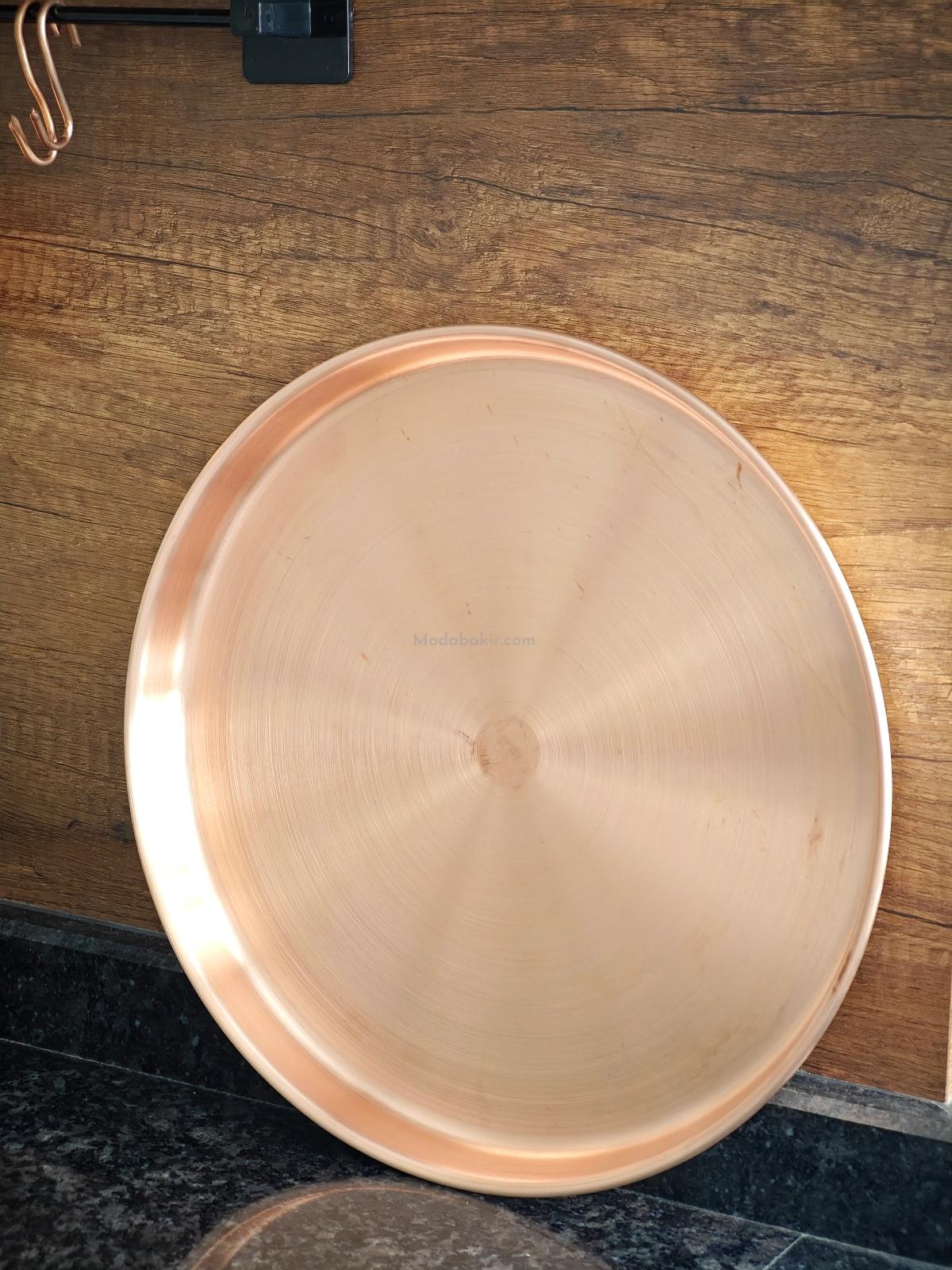 Moda Bakır Künefe Tepsisi 33 cm - Görsel 3