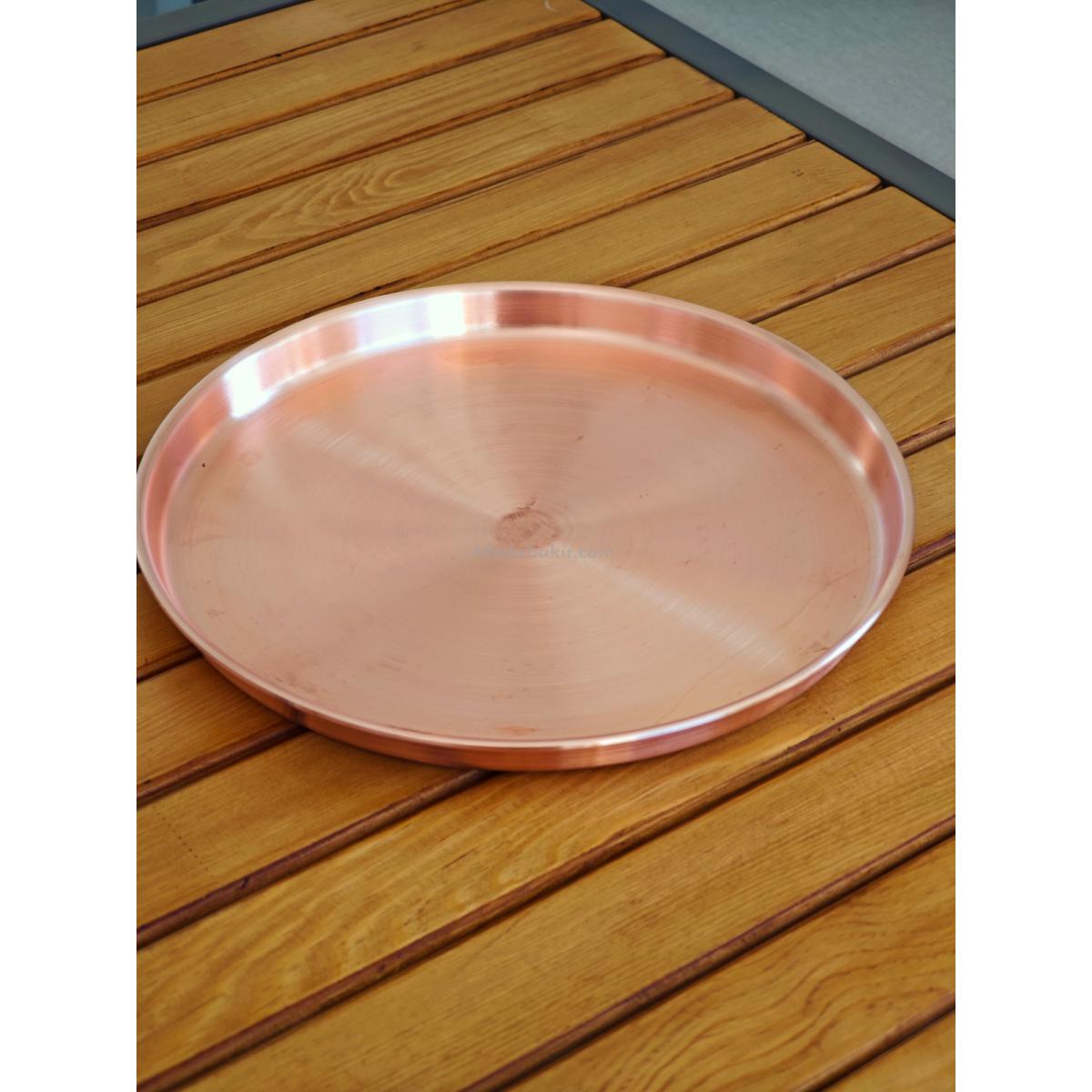 Moda Bakır Künefe Tepsisi 33 cm - Görsel 6