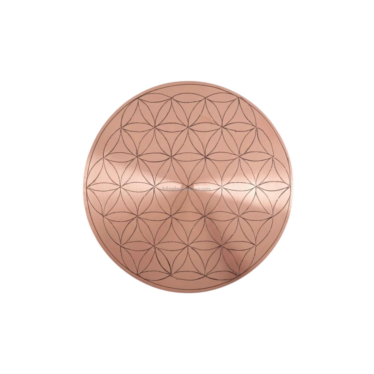 Yaşam Çiçeği Duvar Süsü Bakır - Görsel 1