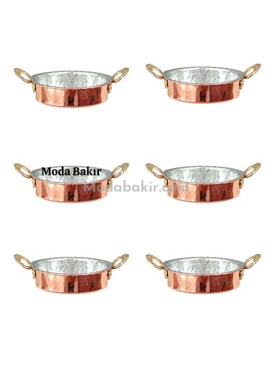 Copper Breakfast & Snack Serving Set