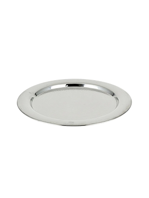 Traditional Hand-Hammered Copper Kunefe Tray