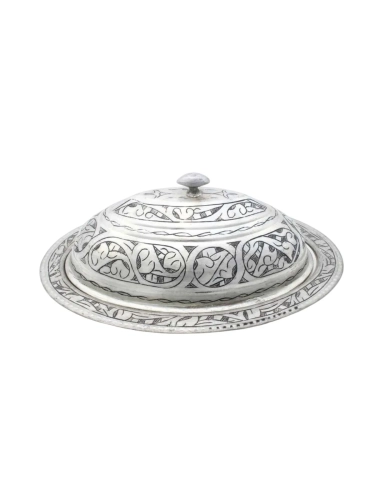Ağır İşlemeli Kayık Sahan 35 cm - Görsel 1