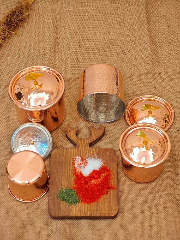 Bakır Baharat Seti - Görsel 3