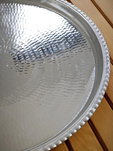 Bakır Çekiçli Sini 80 Cm - Görsel 2