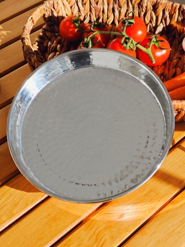 Bakır Fırın Tepsi 24 cm - Görsel 4