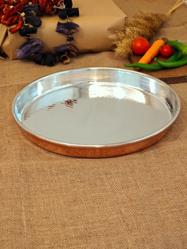 Bakır Fırın Tepsi 29 cm - Görsel 4