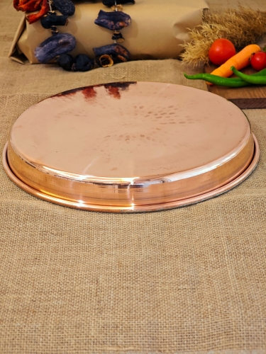 Bakır Fırın Tepsi 29 cm - Görsel 6