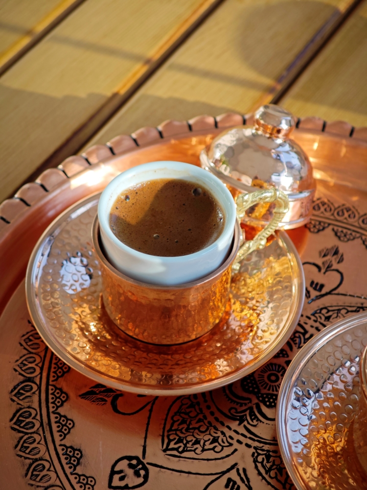 Bakır Kahve Fincan Takımı - Görsel 2