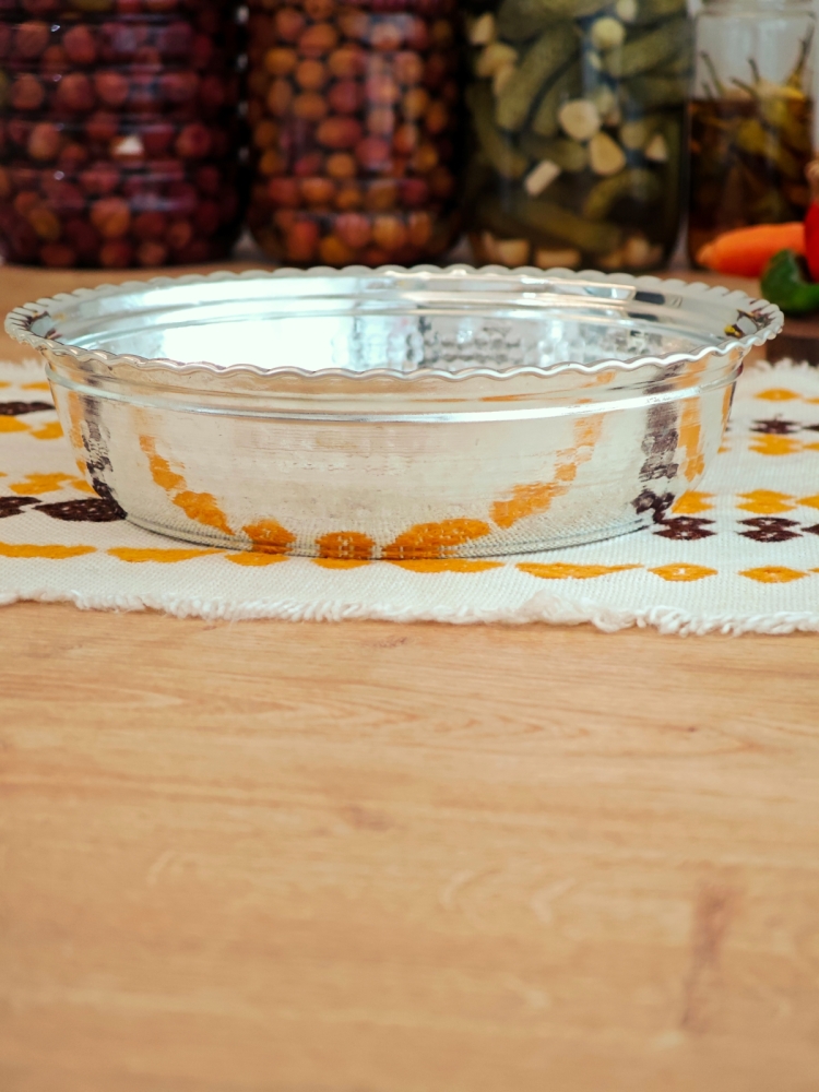 Bakır Kalaylı Derin Fırın Tepsi 24 cm - Görsel 7