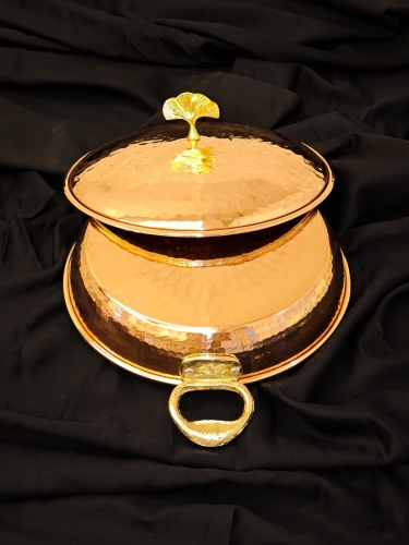 Bakır Kapaklı Sahan 18 cm - Görsel 6