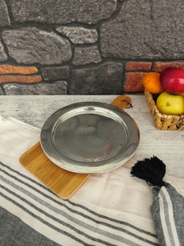 Bakır Künefe Tepsi 22 Cm - Görsel 3