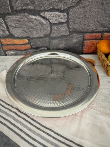 Bakır Künefe Tepsi 32 Cm - Görsel 4